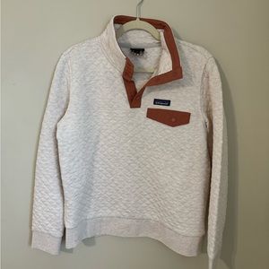 Brand new Patagonia sweatshirt/half button